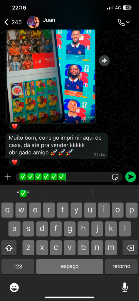 Depoimento WhatsApp 1